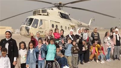 الطفلة ريتاج تحكي كواليس رحلتها من داخل الطائرة تنفيذا لوعد الرئيس السيسي