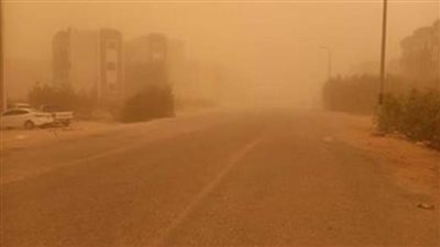 شمال سيناء تشهد رياحا وعواصف رملية 