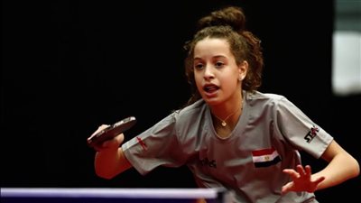 هنا جودة تحصد فضية الفردي في بطولة العالم لتنس الطاولة