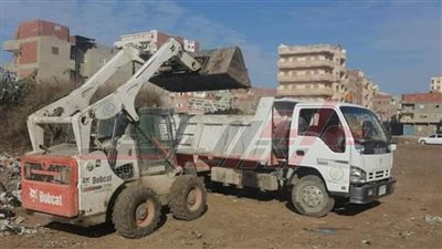 رفع كفاءة منظومة النظافة العامة والتجميل بقلين في كفر الشيخ