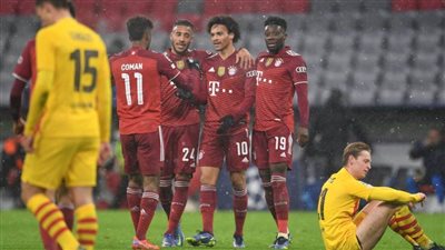 برشلونة يودع أبطال أوروبا بعد هزيمته أمام بايرن ميونيخ