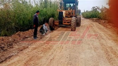 رئيس مدينة دسوق يتابع مشروعات الرصف بكفر الشيخ