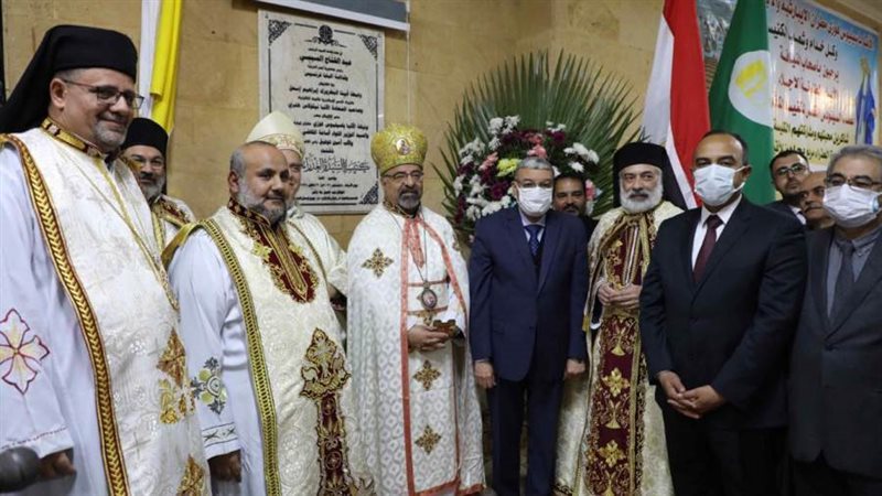 افتتاح كنيسة العذراء