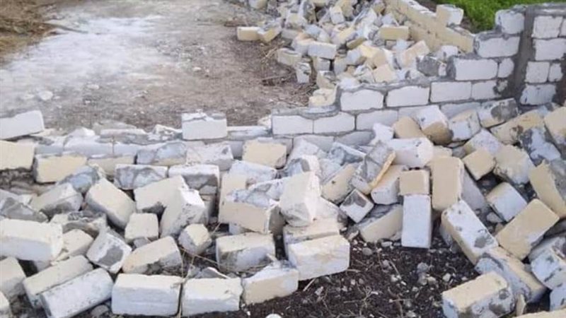 إزالة 7 حالات تعد