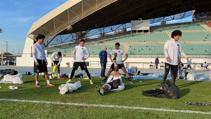 تدريب بيراميدز بمعسكر