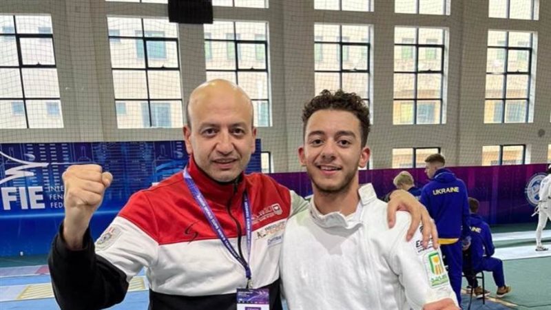 محمد السيد سامي ومدرب