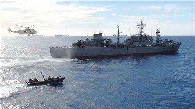 ختام فعاليات التدريب البحري المشترك المصري- الروسى 