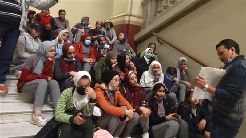 جانب من الزيارة