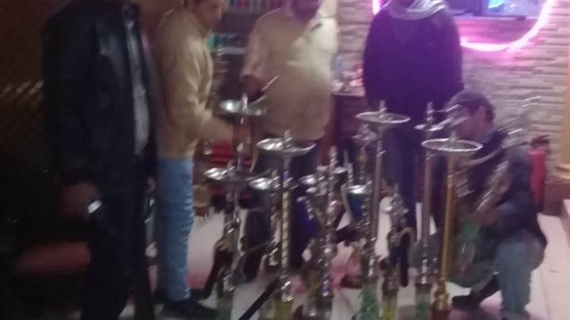 ضبط ومصادة 22 شيشة