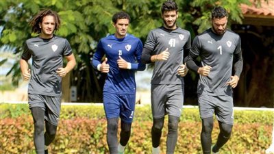 تدريبات خاصة لخماسي حراس الزمالك 