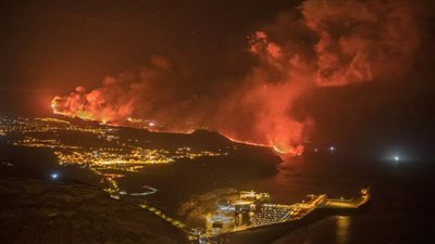 الثوران البركاني في لابالما الإسبانية الأطول خلال الـ 500 عام الماضية