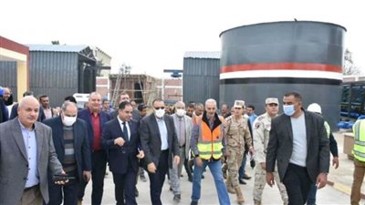 محافظ الشرقية يتفقد مشروعات حياة كريمة بسماكين الغرب