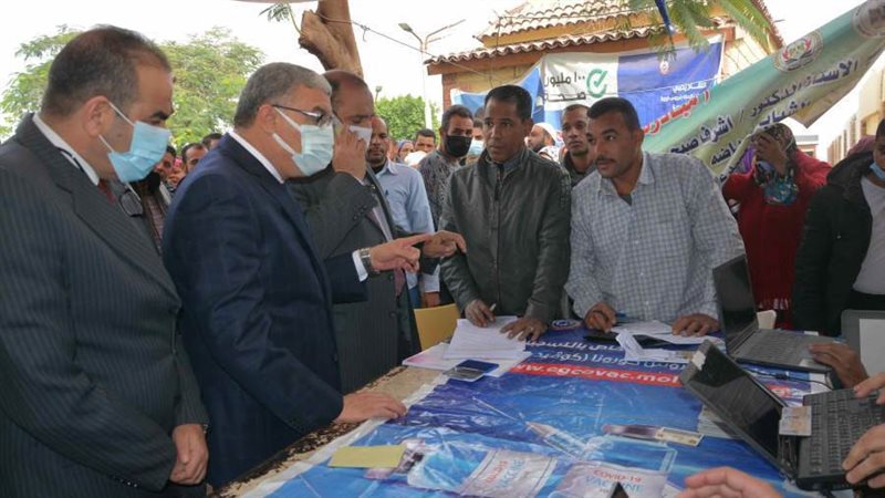 محافظ المنيا يتفقد