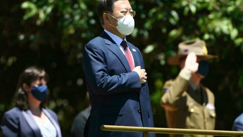 الرئيس الكوري الجنوبي