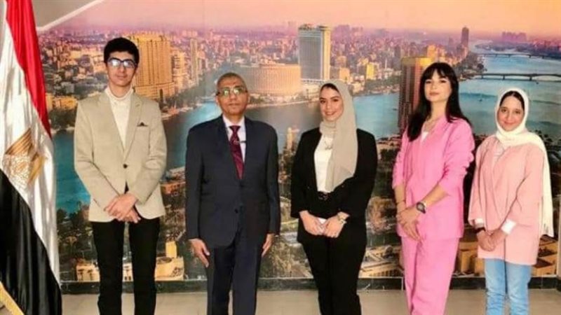 الشباب المصري الفائز