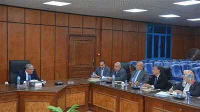 محافظ المنيا يناقش مع أعضاء مجلس الشيوخ عددا من القضايا والطلبات