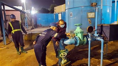 رئيس مياه سوهاج يتابع أعمال توسعات محطة مياه نيدة ويتفقد ورشة لف المواتير