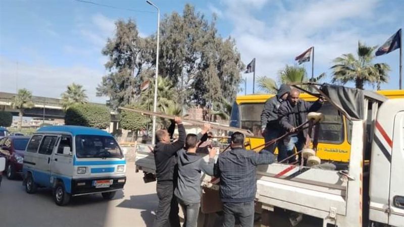 إزالة الاشغالات والتعديات