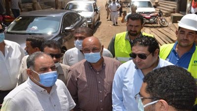 نائب محافظ بني سويف يتابع مشروعات 