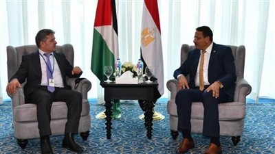 رئيس الرقابة الإدارية يبحث مع نظيره الفلسطيني سبل تعزيز التعاون المشترك