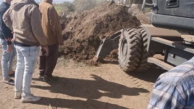 إزالة 25 حالة تعدٍ على النيل بمركز الفتح بمساحة 8735 مترا مربعا