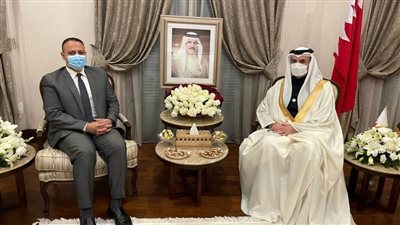 أمين رئاسة الجمهورية يهنئ سفير البحرين بالعيد الوطني