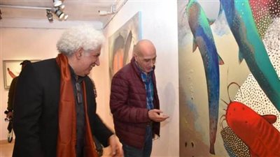 التشكيلي عبدالوهاب عبدالمحسن يهتم بالهوية في معرض فنى  