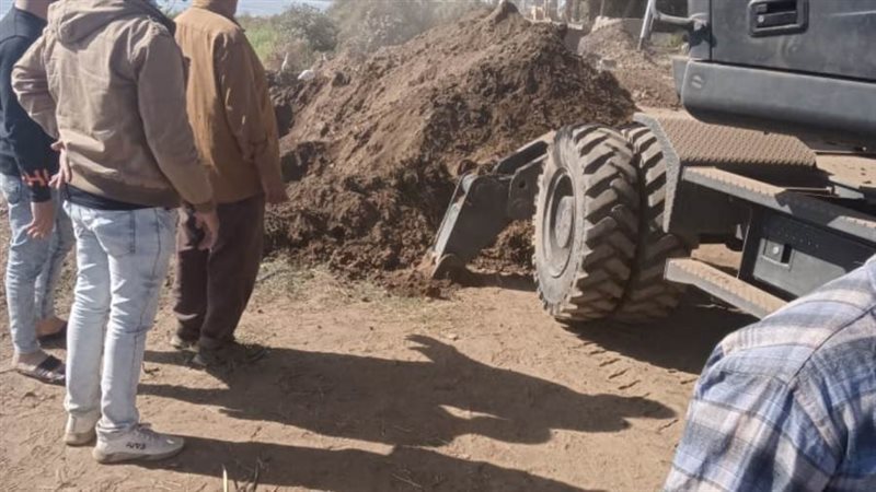 إزالة 25 حالة تعدي