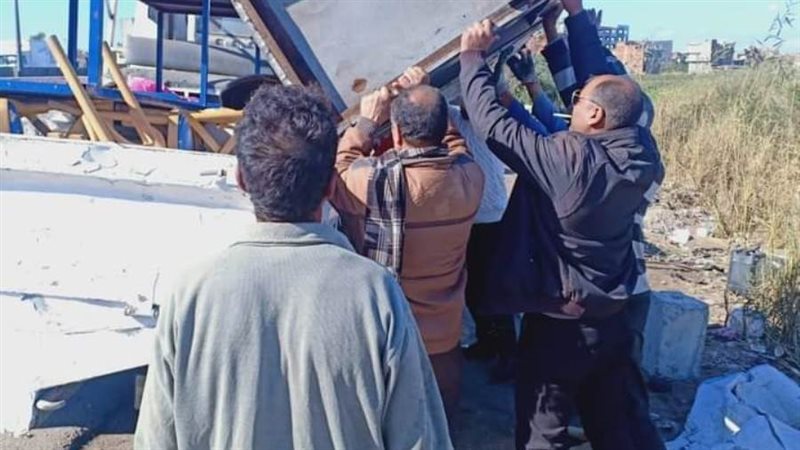 رفع الإشغالات والتعديات