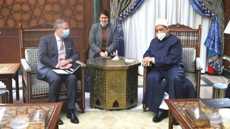 شيخ الأزهر والسفير