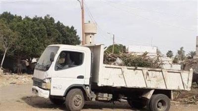 رفع 45 طن مخلفات وقمامة ومتابعة سير العمل بالوحدات الصحية بقرى المنيا