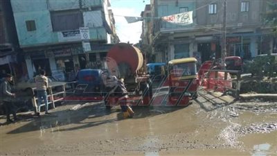 أمطار خفيفة تضرب كفر الشيخ وانتشار موسع لسيارات كسح المياه