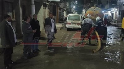 رفع درجة الاستعداد القصوى بمدينة دسوق لمجابهة سقوط الأمطار