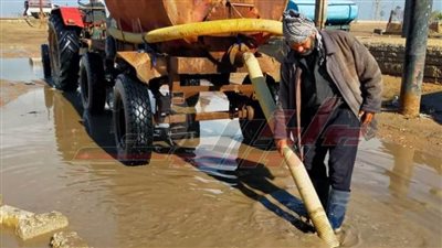 طوارئ بمدينة بلطيم لمواجهة الطقس السيئ في كفر الشيخ