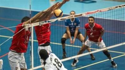 رجال طائرة الجيش يتفوقون على هيئة قناة السويس بثلاثة أشواط نظيفة بالدوري 