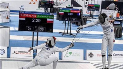 بعثة شابات سلاح سيف المبارزة تصل إلى إسبانيا للمشاركة في كأس العالم