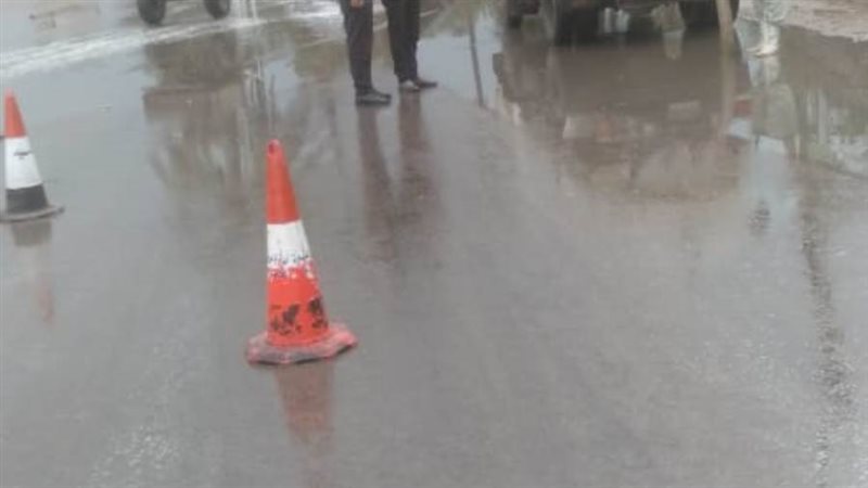 سقوط أمطار خفيفة