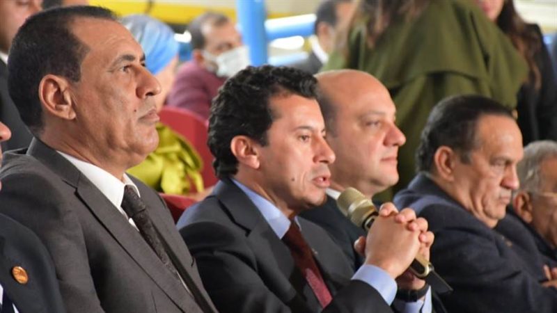 وزير الرياضة وايهاب