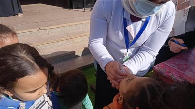 محافظ الدقهلية يدشن الحملة القومية للتطعيم ضد شلل الأطفال