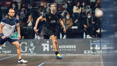 علي فرج يهزم مصطفى عسل ويتأهل لنهائي بطولة بلاك بول للإسكواش