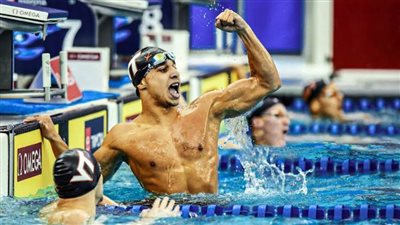 يوسف رمضان يتأهل لنصف نهائي سباق 100 متر حرة في بطولة العالم للسباحة القصيرة بأبوظبي