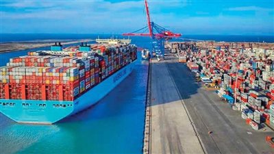 تداول 28 سفينة للحاويات والبضائع العامة بميناء دمياط خلال 24 ساعة