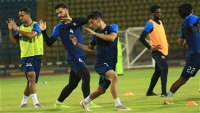تدريبات بدنية وخططية للاعبي الإسماعيلي المستبعدين من مواجهة سموحة