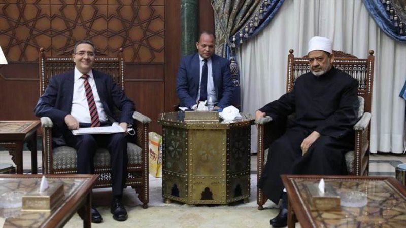شيخ الأزهر والسفير