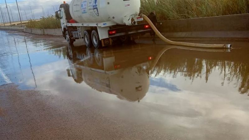 سيارات شفط الأمطار