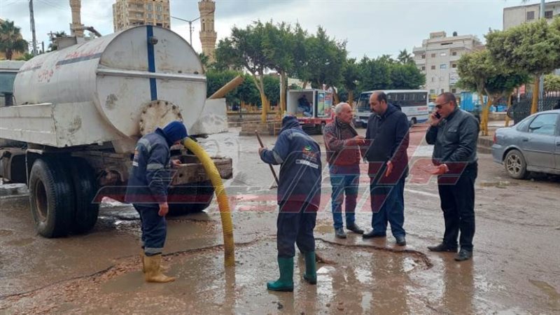 كسح مياه الأمطار