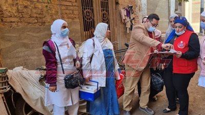 تطعيم 551 ألف طفل ضد مرض شلل الأطفال بالمنوفية