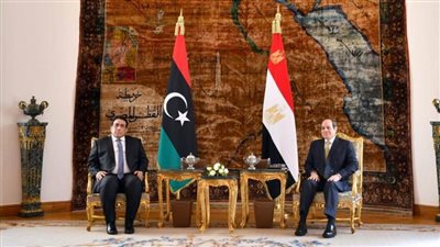 الرئيس السيسي يؤكد دعم مصر الكامل لكل ما يحقق مصلحة الشعب الليبي 