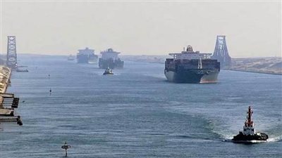 قناة السويس:6.1 مليار دولار إجمالي إيرادات القناة منذ يناير الماضي وحتى الآن