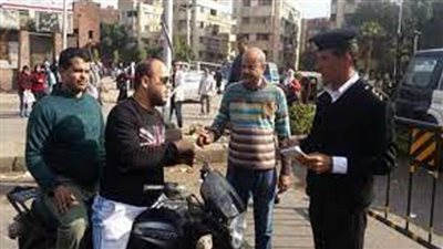 ضبط 2952 دراجة نارية لعدم ارتداء الخوذة